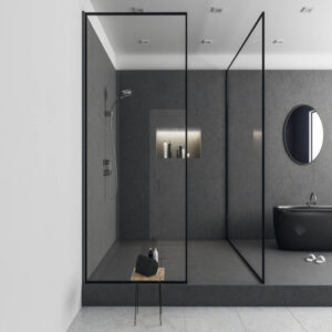 Walk-in-Dusche ESG 8mm (Test)