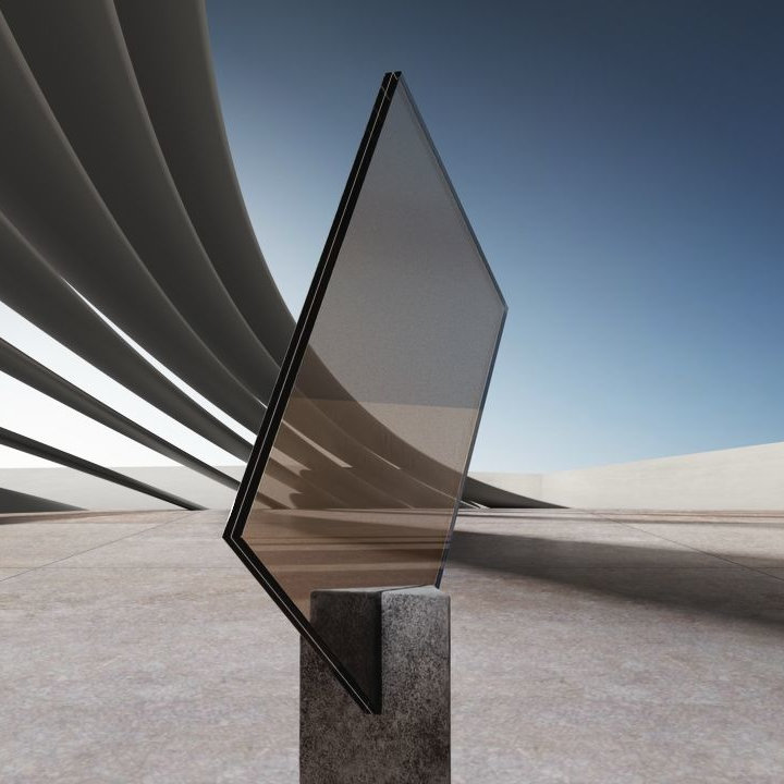 Standard satiniertes Glas