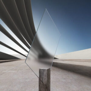 Mattiertes Glas für moderne Raumgestaltung