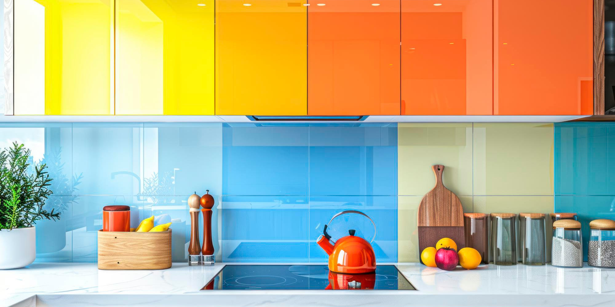 Welche Glasarten eignen sich für Küchenrückwände?
