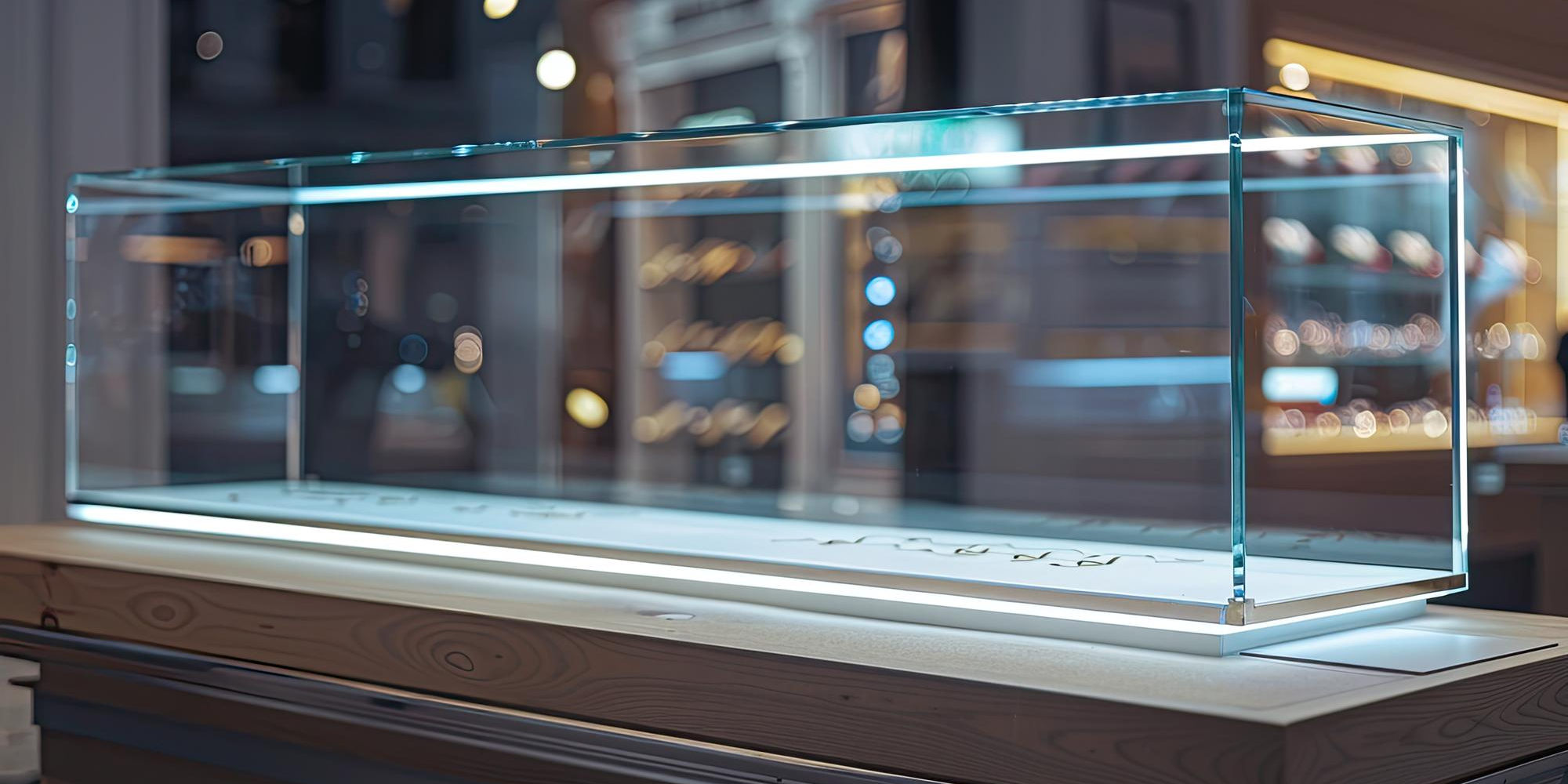 Vitrine aus Glas – vielseitige Möglichkeiten für Wohnen, Gewerbe und Präsentation